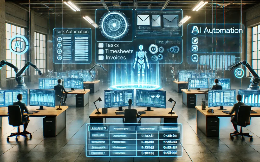 AI Automation for Tasks, Timesheets, and Invoices